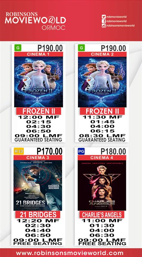 robinsons ormoc cinema|SM Ormoc Cinema Movie Tickets & Schedules .